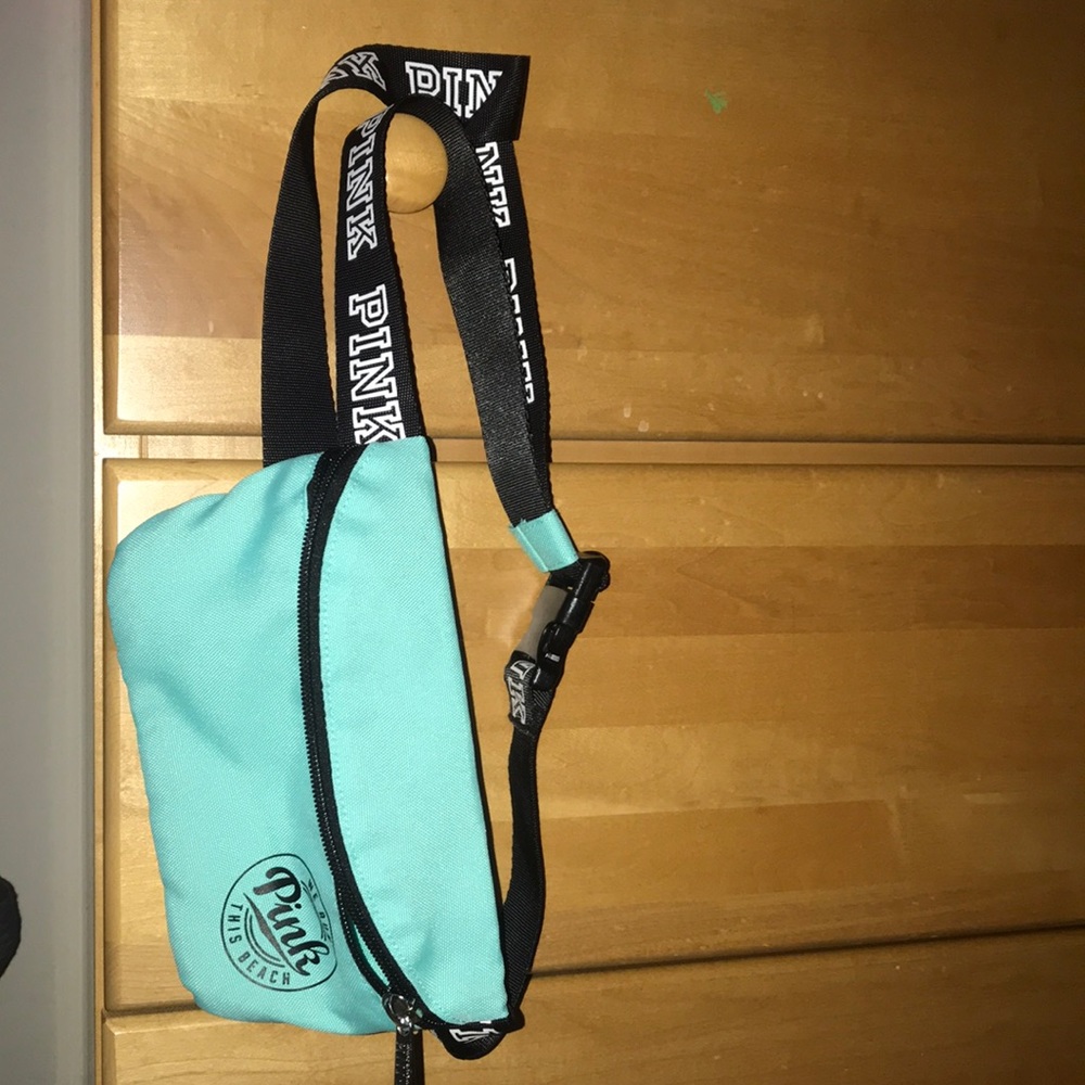 TEAL FANNY PACK.